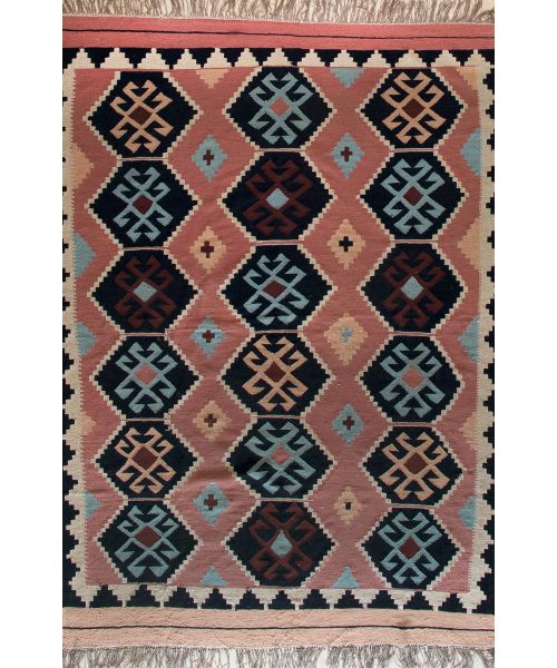 ACTUS KILIM DHURRIEラグ （140×200cm） ACTUS KILIM DHURRIEラグ （140×200cm） Kilim Rugs – Dhurrie World