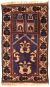 3' X 5' Baluch Bokhara Wool Rug 536611