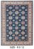 9' X 12' Kazak Wool Hand Knotted Rug 539352