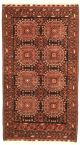 3' X 7' Turkoman Bokhara Wool Rug 538322