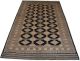 5' X 9' BLACK BOKHARA RUG 539128